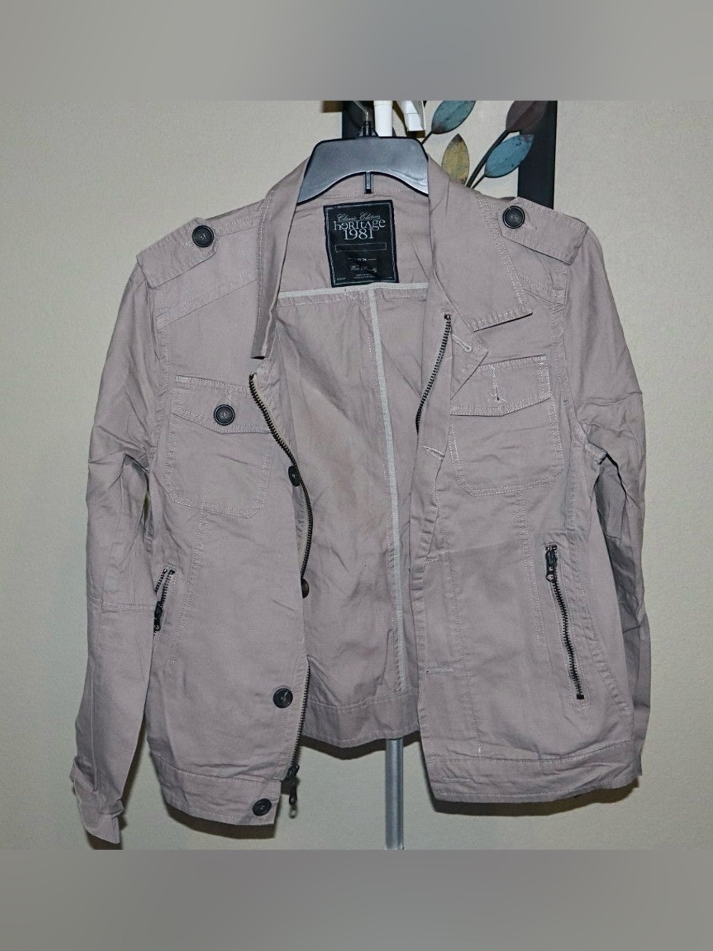 Heritage 1981 Women's Light Taupe Utility Jacket